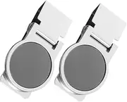 FUNOMOCYA Pcs Minimalist Stainless Steel Money Clip for Men Front Pocket Cash Credit Card Clip Metal Wallet Card Holder