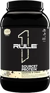 Rule1 R1 Source7 Multi-Source Protein Blend 2.03 lb, Cookies & Creme (23 Servings)