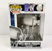 MTV Music Moon Person #18 Funko Pop Vinyl Figure with FREE Pop Protector