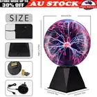 Plasma Ball Light 4/6 Glass Voice Control Electrostatic Sphere Flashing Light