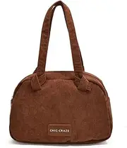 [GETBSTOOP] Shoulder Bag for Women Fashion Tote Bag with Inner Pocket Zipper Handbag Casual Underarm Bag Work Travel Bag