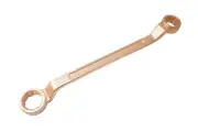 Spark Proof Non Sparking Be-Cu Copper Double Offset Ring Spanner Wrench Certify
