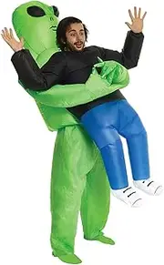 RGTSEDA Inflatable Alien Costume Inflatable Halloween Costumes Blow Up Alien Costume for Halloween, Easter,Christmas