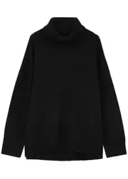 Day Birger ET Mikkelsen Maya Roll-neck Wool Jumper - Black - S (UK8-10 / S) S (UK8-10 / S)