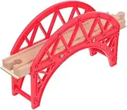 ERINGOGO 1Pc Simulated Train Track with Cartoon Arch Bridge Educational Accessory for Creative Play Lightweight Material Enhances Communication Skills and Imagination