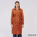 【MIA MIA】雙排釦長版風衣外套
