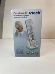 VTECH SN6307 CareLine+ Accessory Handset With Photo Speed Dial. New In Box.
