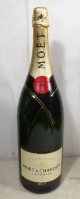 Moet & Chandon Imperial Brut Champagne Dummy Empty Bottle Prop Jeroboam Large