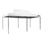 NNEDSZ Instahut Gazebo Pop Up Marquee 3x6 Outdoor Wedding Base Pod Kit White