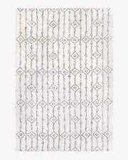 185' x 275' | Machine Washable Runner Rug | Kid & Pet Friendly | Indoor Rug | Moroccan Ornate Plush Rug | Ruggable