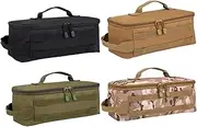 Outdoor Tool Bag with Zippers & Handle | Camping Cookware Storage & Equipment Carry Bag | Utensils Organizer, All