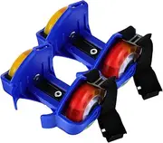 1 Pair Light Up Roller Skates for Vibrant Glowing Wheels Durable Design Enhanced Safety for Nighttime Skating for Boys and Walking and Skating Fun
