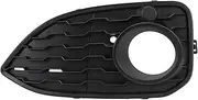 Fog Light Grille Cover, Front Bumper Protective Heat Dissipation Compatible with 1 Series F20 F21 LCI M Sport (Vänster: 51118060281, 8060281)
