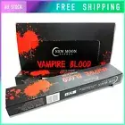 New Moon Vampire Blood Premium Incense Sticks Hand Rolled Masala Box of 12 Pack