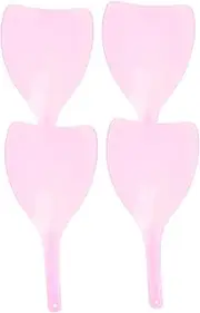 SOESFOUFU 4pcs Hair Dyeing Face Mask Heat Protection Shield Hair Coloring Face Eyes Barber Salon Tools Random Color