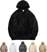 [Generic] Qozys Fluffy Hoodie, Sherpa Pullover Hoodie for Men and Women, Stylish Pullover Hoodie, Winter Hoodie