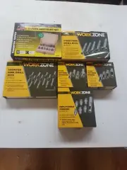 Workzone router counter sink drill bit sets 6 kits tools