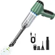 Car Vacuum Cleaner | High Power Powerful Cleaning Dust Removal - Handy Cordless 6000Pa Strong Suction 120W Power Portable Vacuum Cleaner for Car Home Desk