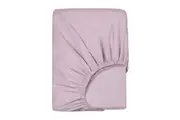 LINENOVA Pure Cotton Deep Fitted Sheet Cover (Dusty Pink)