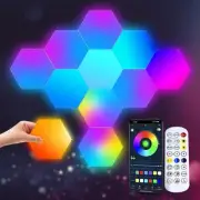 Hexagon LED Light Panels, Smart RGBIC LED Wall Lights App Control Gaming Lights