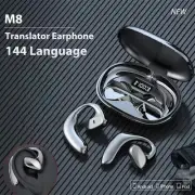 Wireless Bluetooth 144 Languages Translator Earbuds Two Way Translator Device M8