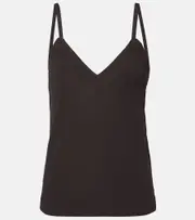 [Jil Sander] Jil Sander V-neck blouse AU 16 brown