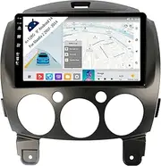 [6+128GB] Keconsing 9" Android 14 Autoradio for Mazda 2 2007 2008 2009 2010 2011 2012 2013 2014 Radio Carplay Wireless Car Play GPS Auto Navi Screen Bluetooth Navigation Stereo Touchscreen Mirror Link