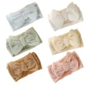 Hair Ribbon Headwear Breathable Lace Mesh Hairband Hair Accessory for Babies