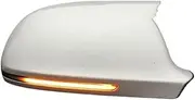 Turn Signal Lights for A3 S3 8P 10-2012 A4 S4 RS4 B8 8K (B8.5) A5 S5 RS5 2011-2015 Side Wing Mirror Indicator Dynamic Turn Signal LED Light Turn Signal Lights(in Mirror Cover)
