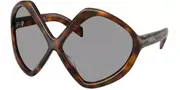 Prada PR B21S 20D50Q Women’s Sunglasses Tortoiseshell Size 68