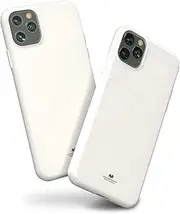 Goospery Pearl Jelly for Apple iPhone 11 Pro Max Case (6.5 inches) Slim Thin Rubber Case (White) IP11PROMAX-JEL-WHT