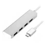 Thunderbolt USB 3.1 to HDMI / USB 3.0 3 Port Hub Adapter Type-C USB-C Aluminum