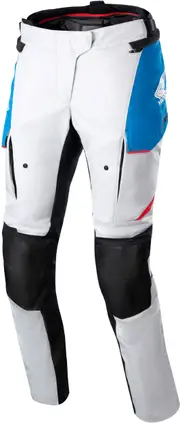 Alpinestars Honda Stella Andes V3, textile pants Drystar women , color: Light Grey/Blue/Red/Black , size: S