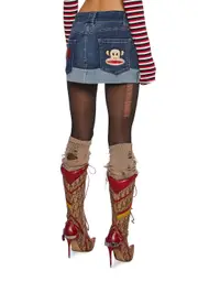 [Dolls Kill x Paul Frank] I Love Julius Mini Skirt