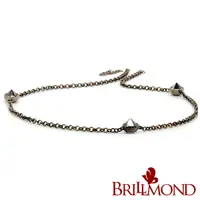 在飛比找Yahoo奇摩購物中心優惠-【BRILLMOND JEWELRY】3克拉反鑲天然黑鑽石套