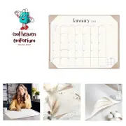 Simplified Desk Calendar 2023-2024 with Desktop Mat, Large Desk Pad Calendar ...