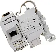 Compatible for Siemens Bosch Drum Washing Machine IQ500 IQ300 IQ700 Door Lock Switch Parts Compatible for EMZ(Burgundy)