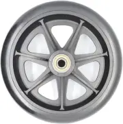 6 Inch Solid Wheel Replacement for Wheelchairs, Rollators, Walkers,Walker Rollat
