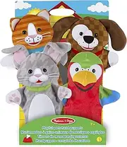 Melissa & Doug Playful Pets Hand Puppets (Set of 4)