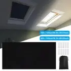 Portable Blackout Blind Window Thermal Insulated Kitchen Curtains Stick On DIY