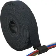 1 Inch x 30 FT Double Sided Hook And Loop Roll Tape - Two Sided, Self Stick, ...