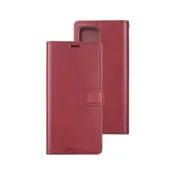 iPhone 15 Plus Flip Diary Case Cover with Card Holder - Convertible to Media Stand, Magnetic Clasp Closure, Drop Tested, Soft and Strong PU Leather with Front Screen Cover - Wine