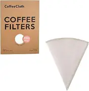 Earthtopia Set of 3 Reusable Fabric Coffee Filters | 100% Hemp | Filter Bags for Coffee Machine and Hand Filter | Permanent Filter Reusable Filter Permanent Filter (3, Chemex 1-3 Cups (FP-2))