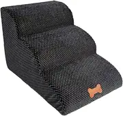 Dog Stair Ladder - Soft Dog Cat Steps, Portable Bed Ramp | Dog Ladder Non Slip for Sofa, Sofa and Bed, Foldable Pet Stairs, Arramp Steps