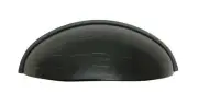 Qty 10 Oil Rubbed Bronze Kitchen Cabinet Drawer Cup Handle Pull Knob Hardware