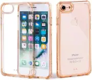 iPhone 6, 6s, 7, 8 PLUS Jpagoda Gold Clear Bumper Anti-shock Case Cover Thin