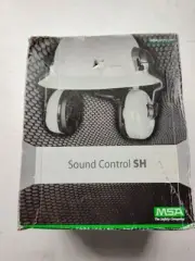 MSA Sound Control SH Ear Muffs for Full Brim Hard Hat Helmet Mounted