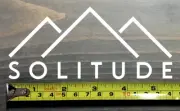 Solitude Sticker Decal 5.5" Utah Brighton Alta Ski Mountain Snowboard Resort