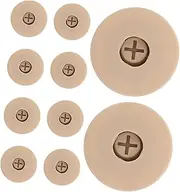 Ciieeo 10pcs Car Carpet Buckle Cars Mat Anti-slip Clips Car Foot Pad Fixing Clip Car Floor Mat Clips Car Floor Mat Holders Stair Carpet Holder Clips Carpet Fixing Clip Plastic Beige