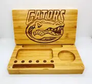 Florida gators laser engraved magnet back flip style rolling tray Christmas gift